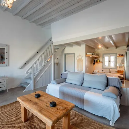 Blue Cove Maisonette At Ftelia Beach, Seaview