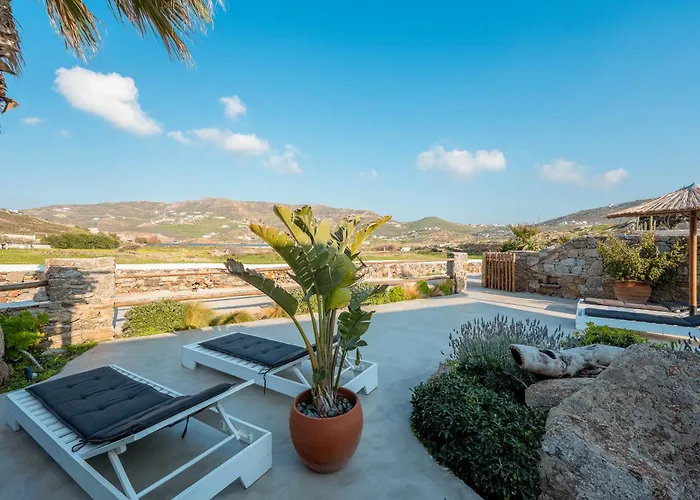 Blue Cove Maisonette At Beach, Seaview Ftelia (Mykonos)